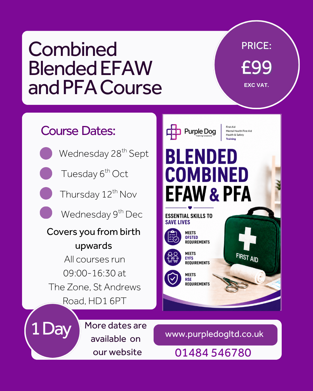 Combined Blended EFAW and PFA Course